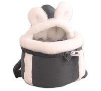 Sac à Dos de Porteur de Chat | Carrier de Sacs de Chat Soft & Warm Cat Chog Front Carrier Double Pocket Cat Backpack Carrier Confortable Hiver Backpack pour Les Chats Pet Pan Porging Coffre pour voya