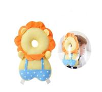 Sac à dos de protection de la tête pour bébé et tout-petit, coussinets de sécurité réglables pour nourrissons, cadeau pour appui-tête de marche pour enfant (jaune)