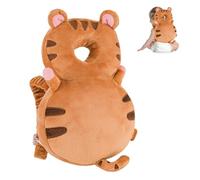 Sac à dos de protection de tête pour bébé, protecteur de tête pour tout-petit, sac à dos rembourré élastique (tigre)