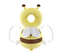 Sac à dos de qualité supérieure pour bébé - Protection contre les chutes - Pour les tout-petits rampants lors de l'apprentissage de la marche - Avec bretelles réglables - Jaune - 35 x 22 x 5 cm