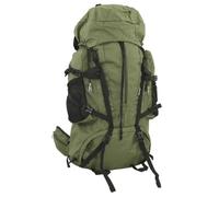 Vidaxl Sac À Dos De Randonnée Vert Armée 80 L Tissu Oxford
