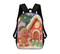 Sac à dos de randonnée de voyage Sugar Man Christmas House, sac à dos décon