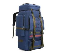 Sac À Dos De Randonnée Grande Capacité 130 L Pour Homme Et Femme - Sac À Dos De Camping Léger Et Imperméable, Bretelles Réglables Pour Le Trekking, Les Voyages, L'escalade Et L'alpinisme(Blue)