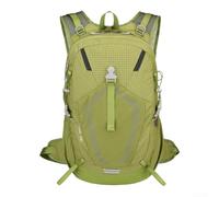 Sac à dos de randonnée léger et résistant à l'eau, capacité de 28 L, avec système de soutien respirant, manchon d'hydratation pour camping, voyage (vert clair)