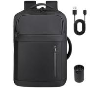 Sac à dos de randonnée résistant à l'eau - Design extensible - Panneau arrière ventilé - Sac à dos de voyage à compression sous vide