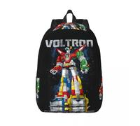 Sac à dos de randonnée Voltron Legendary Defender Space Retro lavable et personnalise Voltron Legendary Defender, sac à main unisexe pour anniversaire Noir
