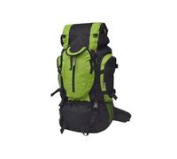 vidaXL Sac à dos de randonnée XXL 75 L Noir et vert