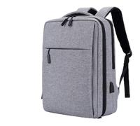 Sac à Dos de Recharge étanche et résistant aux tremblements de Terre 15 Pouces 17,3 Pouces Sac à bandoulière pour Ordinateur Portable Sac de Voyage, 15,6 Pouces, A2 Airbag Gris Clair 14-15,6 Verges