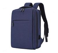 Sac à Dos de Recharge imperméable et antisismique de 15 Pouces pour Ordinateur Portable de 17,3 Pouces pour Sac à bandoulière pour Ordinateur de Poche, 17,3 Pouces, Bleu