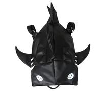 Sac à dos de requins, sac de requin 3D, glissière à grande capacité à grande capacité, sac à dos à la mode pour enfants portables avec poignée pour téléphones mobiles, portefeuilles, cosmétiques, éco