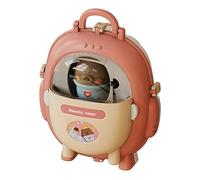 Sac à dos de simulation de stimulation, ensemble de jeu multifonctionnel portable, sac à dos de simulation, jouet pour les aventures en plein air, temps de jeu pour enfants, (Tapez 4)