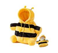 Sac à Dos de Sortie en Peluche pour Chat, Chiot, Peluche Douce, Style Ours/Abeille, Sac de Transport Chaud et Respirant pour Chien et Chat, Sac Anti-Fuite pour Chien de Sortie Chaude d'hiver (B1,M)