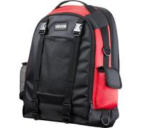 Sac à dos de soudage VEVOR 25,2 L, 1680D polyester haute densité pour équipement extrême avec poche pour casque, sac de rangement d'équipement polyvalent pour le soudage, le camping en plein air, la r