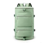 Sac à dos de sport de voyage pour femme avec compartiment à chaussures pour ordinateur portable et sac à dos pour homme, Vert, taille unique