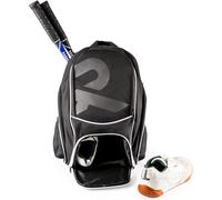 Sac À Dos De Sport Pour Raquette De Tennis Ou 2 Raquettes De Squash Ou Badminton Sac À Dos Pour Raquettes + Chaussures + Ordinateur Portable + Gourde