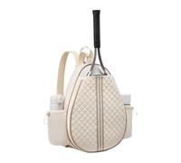 Sac à dos de tennis - 32 x 12 x 42 cm - Sac de rangement polyvalent pour raquette de tennis | Sac de rangement portable pour raquettes | Équipement de sport pour salle de sport, table junior, filles