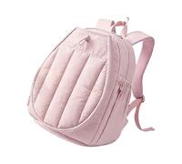 Sac à dos de tennis - Grand sac à dos de rangement isotherme matelassé, sac de transport ventilé pour chaussures, sac de transport d'épaule réglable, organiseur d'équipement de raquette multi-poches |