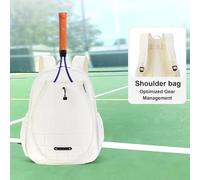 Sac à Dos de Tennis pour Femme,Sacs à Dos de Tennis,Sac de Badminton avec Bretelles réglables | à de de tête de Grande capacité, étui de Raquette de à la Mode pour Femmes et