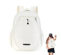Sac à dos de tennis pour femme, Sacs à dos de tennis - Sac de badminton avec bretelles réglables - Housse de raquette de tennis de grande capacité, sac à dos de tennis Head pour adultes et