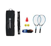 Sac à dos de tennis - SCHILDKROT - 2 raquettes + housses - 2 balles mousse Ø7mm - Filet autoportant 75x300 cm - 6 cônes de marquage