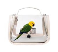 Sac à dos de transport avec perchoir pour calopsittes - Pour conuris, cacatues, perroquets, perroquets, sorties en plein air, vacances, voyages, camping