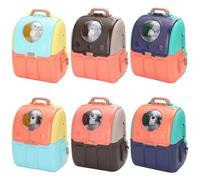Sac À Dos De Transport Pour Animaux De Compagnie, Jouet Créatif Avec Chien Et Chat Mignons, Kit D'alimentation, Fournitures De Jeu, Jouet Éducatif Pour Enfants