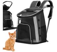 Sac à dos de transport pour animaux - Springos® - Taille M - 15 kg - PVC, polyester - Ventilation efficace
