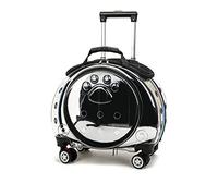Sac à dos de transport pour chat avec roulettes - Approuvé par les compagnies aériennes pour les voyages et la randonnée - Idéal pour les chats et les chiots