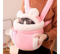 Sac à dos de transport pour chat - Face à l'avant, design pattes extérieures pour chats de petite et grande taille - Mains libres pour voyager en toute sécurité pour la randonnée et la marche