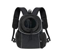 Sac à dos de transport pour chat - Sac de voyage pour chiot et petit animal de compagnie | Sac de transport en maille souple - Bandoulière réglable - Sangle ventilée pour randonnée, voyages en plein