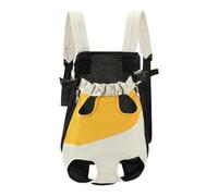 Sac à Dos de Transport pour Chats et Chiens, Portable et léger, avec Bretelles réglables et fenêtres en Filet Respirant pour Animaux jusqu'à 8 kg.-Color 1||XL(5.0-6.5kg)