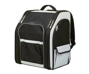 Sac à dos de transport pour chien avec extension Nobby Pet Beige 38x32x45 cm