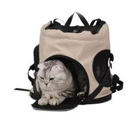 Sac à dos de transport pour chien, portable et polyvalent, respirant, pour | Sac de transport pour chat - Pour voyage, visite vétérinaire, soins des ongles, transport aéroport, shopping, randonnée, taxi