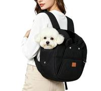 Sac à dos de transport pour chien, respirant, portable, doux sur le devant | Sac à dos pour chien pour la randonnée, la marche, le camping, le shopping, le vélo, la conduite, le jardin, le parc