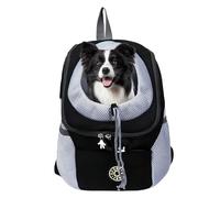 Sac à Dos De Transport pour Chiens Et Chats: Sac à Dos Réglable pour Chiens, Respirant Et Réglable Sacs à Doss pour Chien, Sacs à Doss Pliable pour Petits Chienss 3-5 kg (Noir)