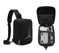 Sac à dos de transport pour drone DJI Mini 2 SE/Mini 2/Mini 4K Fly More Combo Accessoires Étui à bandoulière rigide Sac de rangement Sac de poitrine étanche EVA Housse de protection Voyage Portable