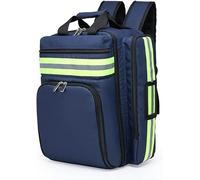 Sac à Dos De Traumatologie Sac à Dos D’infirmière Vide avec Poignée Et Bandoulière pour Les Soins à Domicile, Les Visites à L’Hospice, Les Voyages Ou Les Urgences