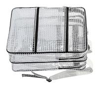 Sac à dos de travail professionnel avec blindage statique de 45,7 cm, construction en PVC renforcé et plusieurs compartiments transparents, sac à outils professionnel protégé ESD