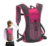 Sac à dos de vélo - Water Buffalo Sac à dos d'hydratation - Sac à dos de ski avec bandes réfléchissantes - Poche imperméable pour cyclisme, course à pied, cyclisme, sentiers, marathons