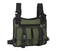 Sac À Dos De Vêtements De Travail, Sac De Poitrine De Voyage, Paquet De Coffre De Camping, Avec Ajustement Sécurisé Léger Et Confortable Et Réglable, Noir, Pour Les Déplacements, Les Voyages, Le