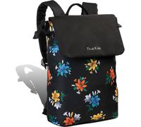 Sac à dos de ville noir Frida Kahlo Sac à dos en nylon D2ORI801S