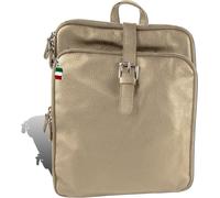 Sac à dos de ville taupe beige Florence Sac à dos en cuir D2ORM102N