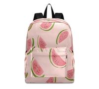 Sac à dos de voyage à motif pastèque pour hommes et femmes, sac à dos léger et décontracté pour étudiants, adolescents