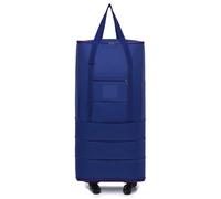 Sac à Dos de Voyage avec roulettes Amovibles, Compartiments Multiples et réglable for Un Usage Professionnel ou Touristique, Sac W nd pour Voyage roulettes(Blue)