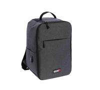 Sac à dos de voyage cabine avion 40 x 20 x 25 - Sac à dos Ryanair 40 x 20 x 25 - Sac à dos cabine de voyage - Sac à dos de voyage adapté à tout voyage et compagnie aérienne, Colonel Tapioca, gris,