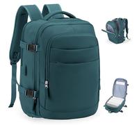 Sac a Dos de Voyage Cabine Avion Bagage 40x30x20 Easyjet Sacs de Voyage Cabin Max Weekend Femme Homme Travel Backpack Bleu Paon-Optimisation