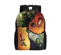 Sac à dos de voyage, de camping, de travail, VENOM, pour femmes et hommes, cadeaux, sac à dos décontracté, mignon, anime, pour ordinateur portable, LDYH140 Noir