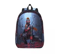 Sac à dos de voyage en toile personnalise avec papier peint Spiderman Black Widow pour hommes et femmes, cartable d'ordinateur, sac à dos pour etudiants Noir