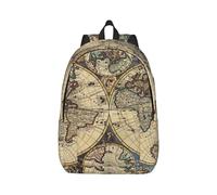 Sac à dos de voyage en toile pour ordinateur portable, protection contre l'eau et sangles ergonomiques pour le travail d'affaires pour l'université, Noir , S