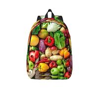Sac à dos de voyage en toile pour ordinateur portable, protection contre l'eau et sangles ergonomiques pour le travail d'affaires pour l'université, Noir , M